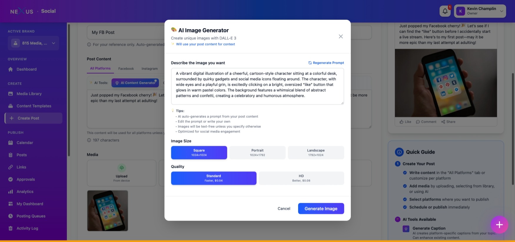 Image Studio — AI image generation with Google Gemini